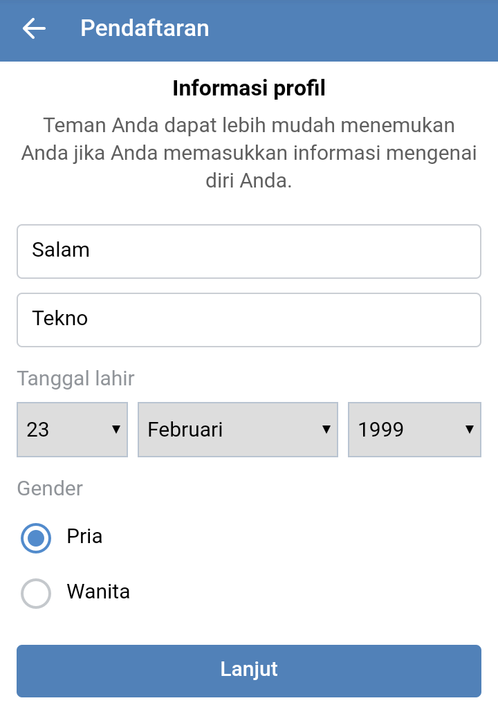 Cara Membuat Akun VK (VKontakte) untuk Free Fire dan