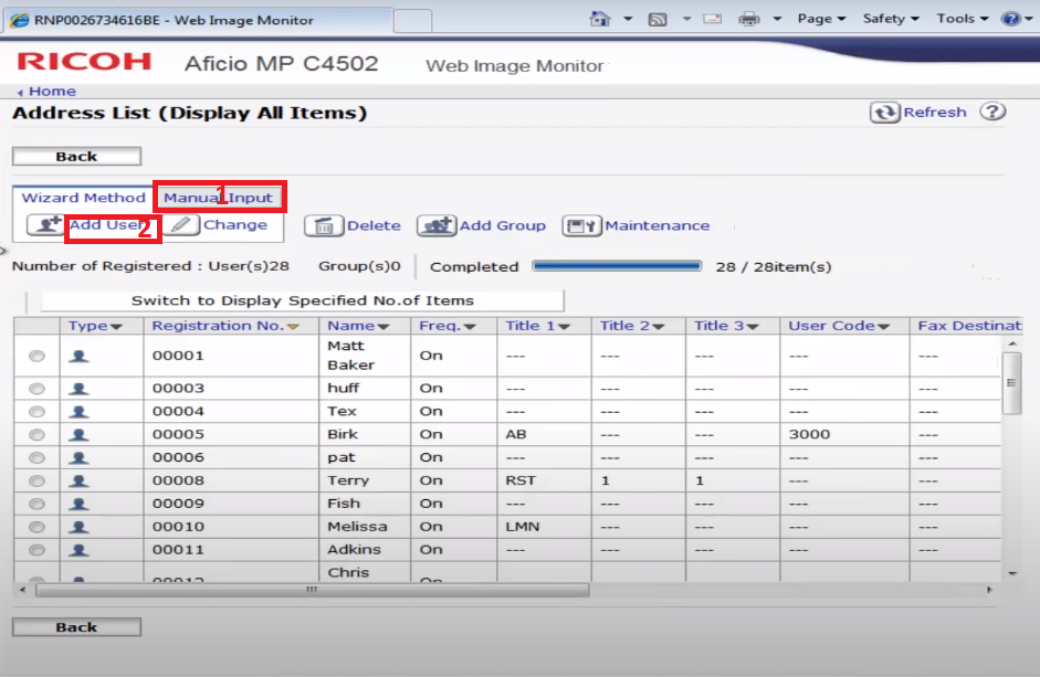 🍎 HƯỚNG DẪN SCAN TO FOLDER(SMB) RICOH MP 4002 5002 6002 2254 3554 4504