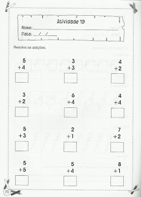 67 - Atividades de Matemática para 1º ano