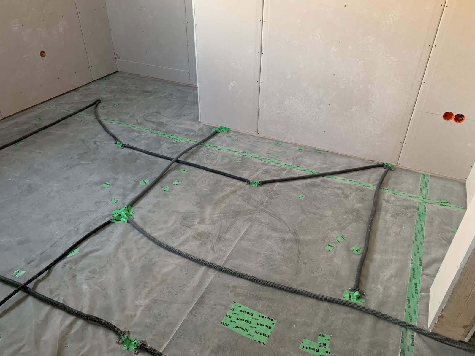 Unser Traum Vom Eigenheim Vorbereitung Fur Estrich