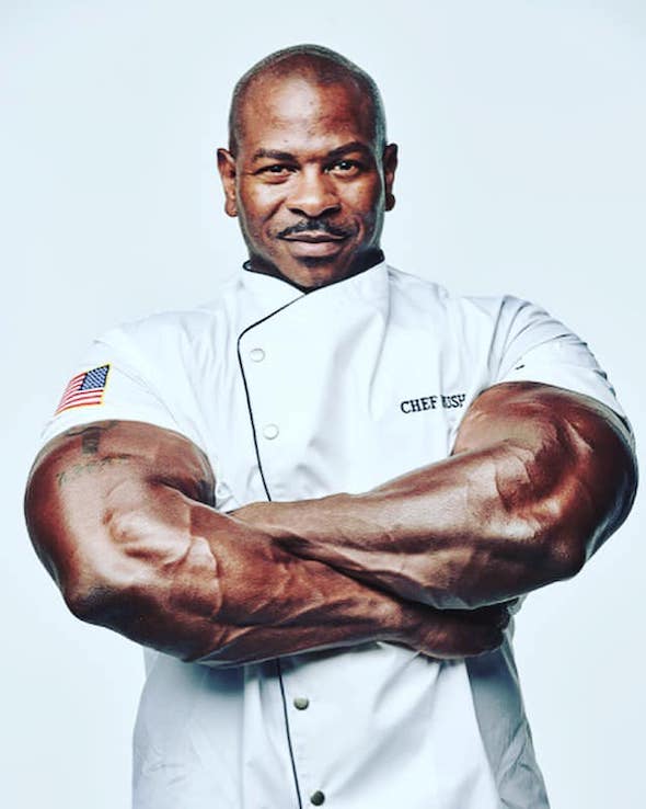 The Most Muscular Chef in the World Is The White House Chef Andre Rush