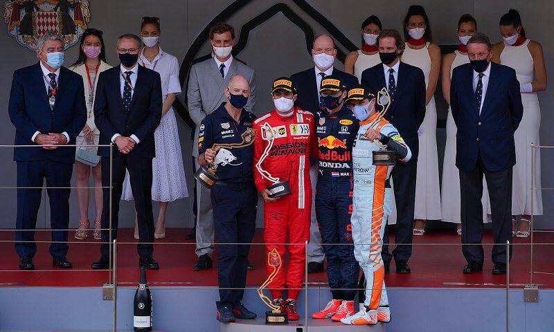 formula 1 podium 2021