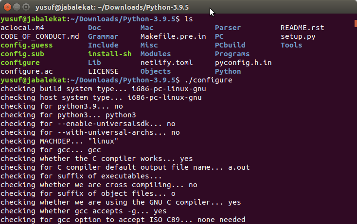 Python install. Установка Python 3.9. Netfilterqueue.