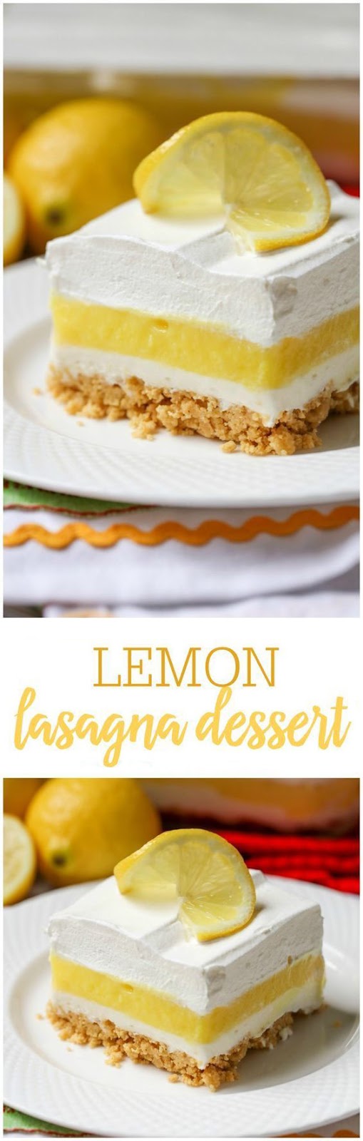 Lemon Lasagna Dessert