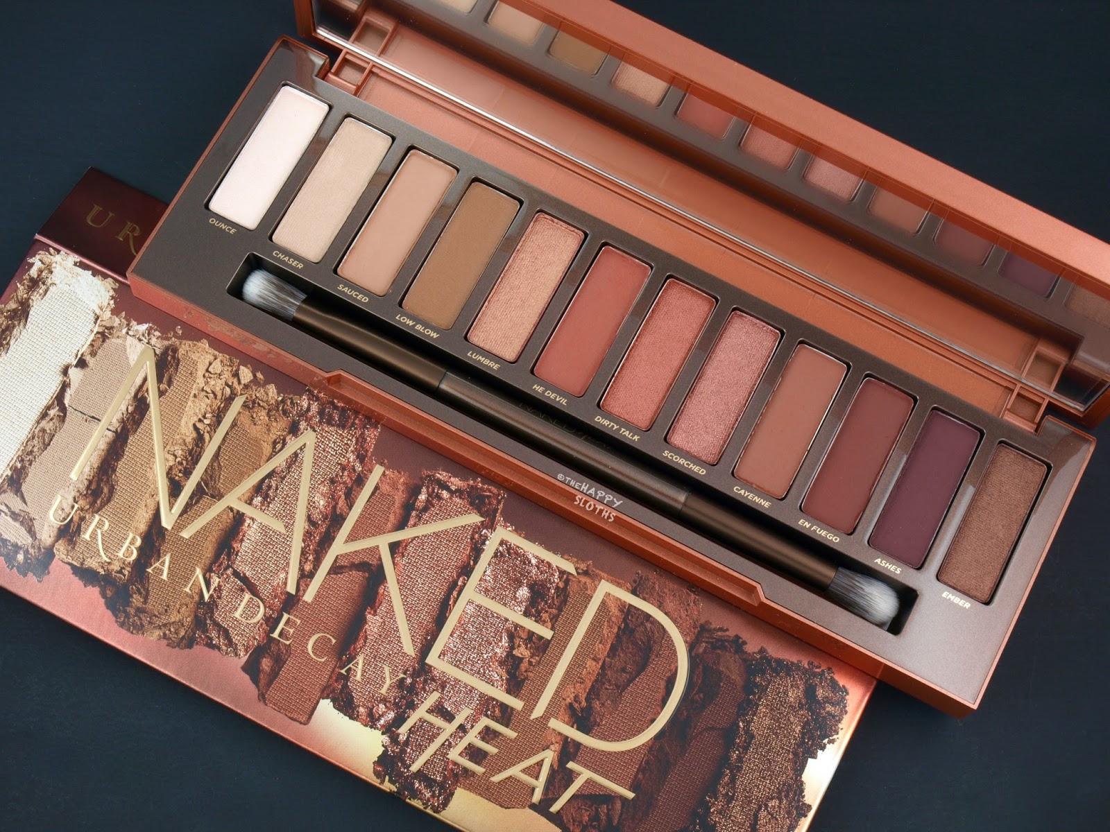 Urban Decay Naked Heat Palette Review And Swatches - When 