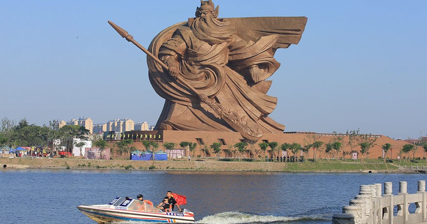 guan yu statue china video guan yu statue china video