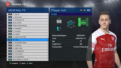 PES 2018 Theme PES 2019 Official Graphic Menu New Style