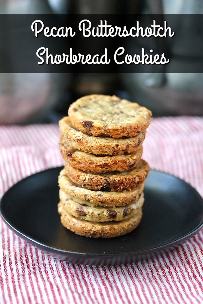 Pecan Butterscotch Shortbread Cookies | Karen's Kitchen ...