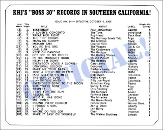 KHJ Boss 30 No. 14 - October 6, 1965