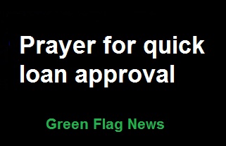 Prayer for loan approval fast