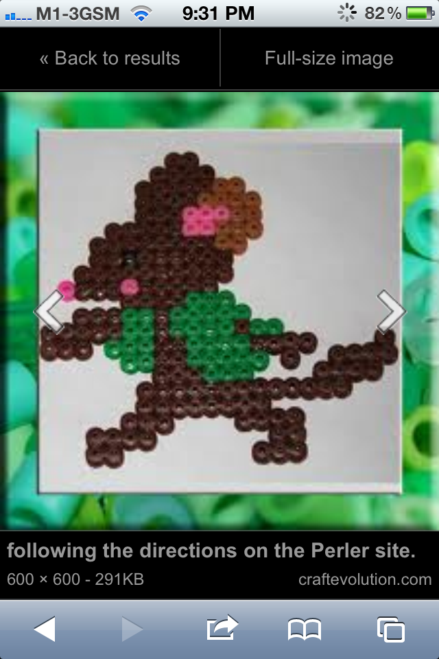 PP Pyssla Ideal Shop: Pyssla Beads Deisgn ( choose your own colours)