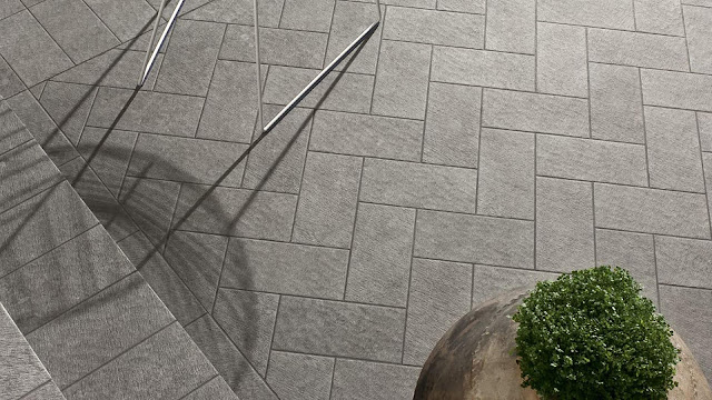 Design of floor tiles with Walk-on