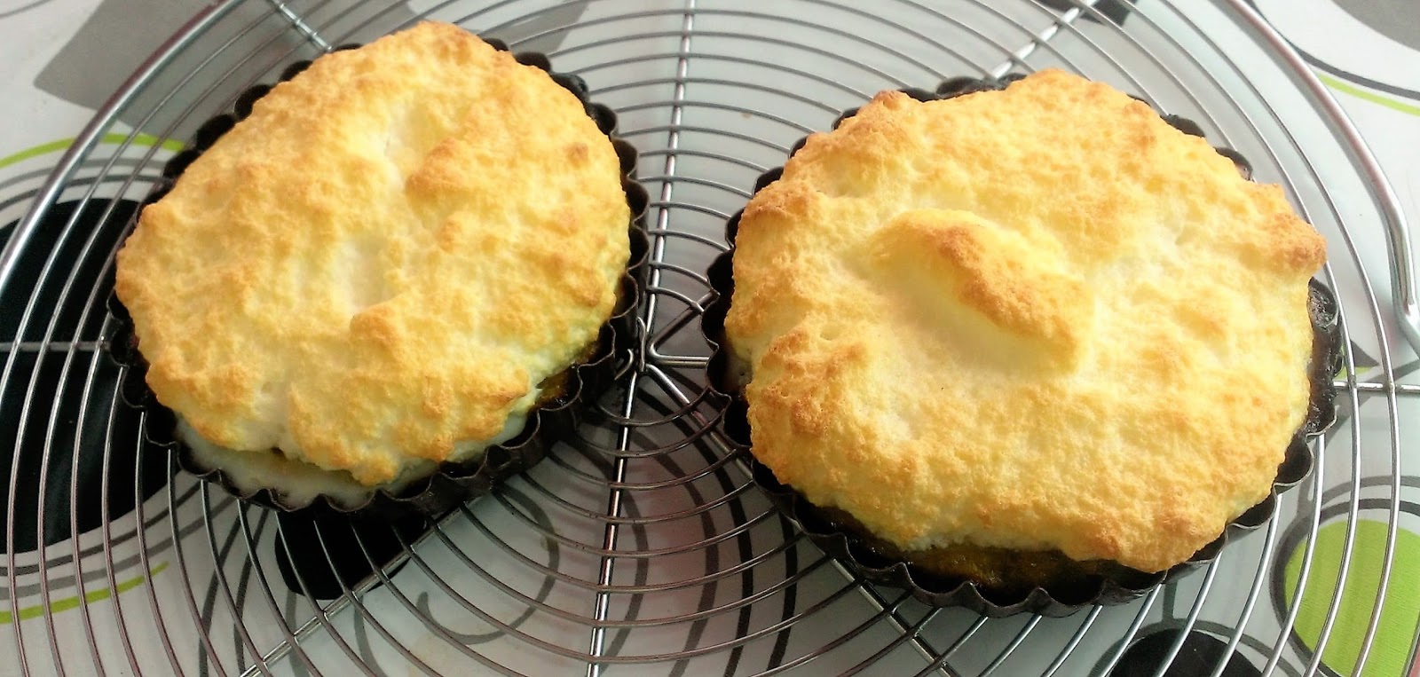 Folie Sans Sucre Tarte A La Rhubarbe Meringuee