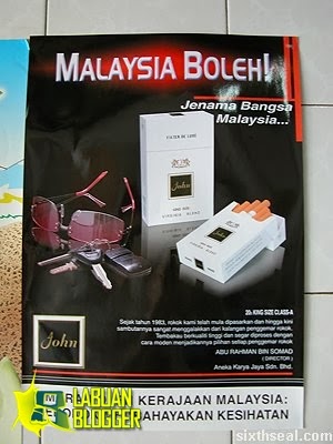 Ada Warga Labuan Yang Hisap Rokok Jenama