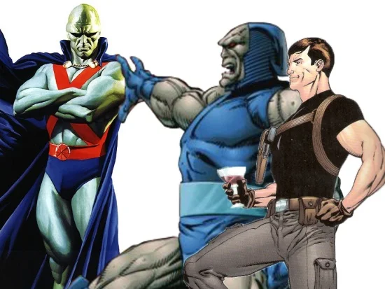 DETECTIVE MARCIANO, DARKSEID Y MAXWELL LORD