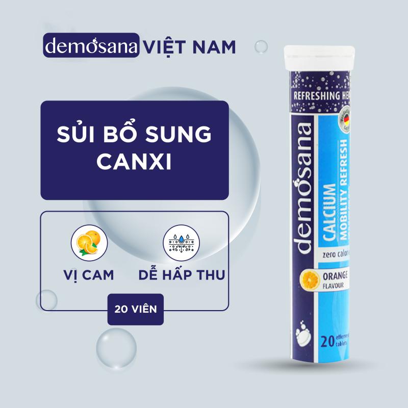 Viên Sủi Bổ Sung Canxi – Demosana (Vị Cam)