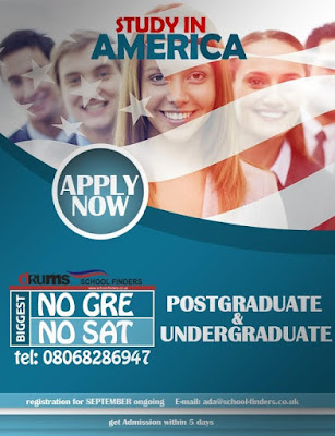 1 Study in the USA! No SAT, No GRE exams required!