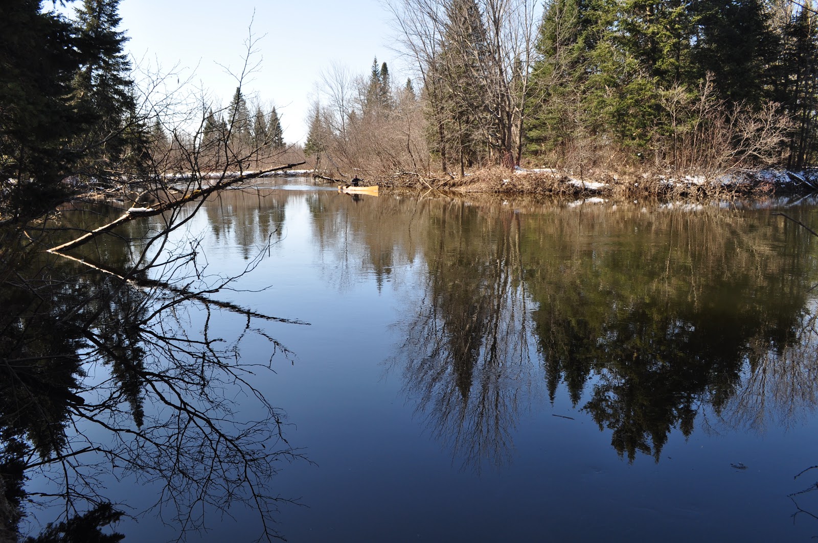 M Patate en rando Sentier linéaire de la rivière StCharles, Quebec