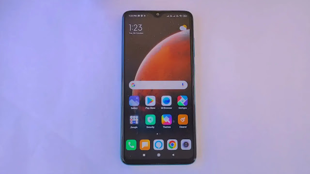 Now our Xiaomi device is successfully started Mi phone started successfully