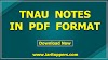 TNAU Notes - Download PDF - TNAU Agriculture Study Material