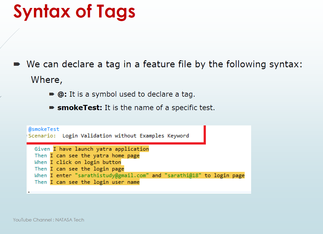 NATASA Tech QA Automation Cucumber BDD 3 How to use Cucumber