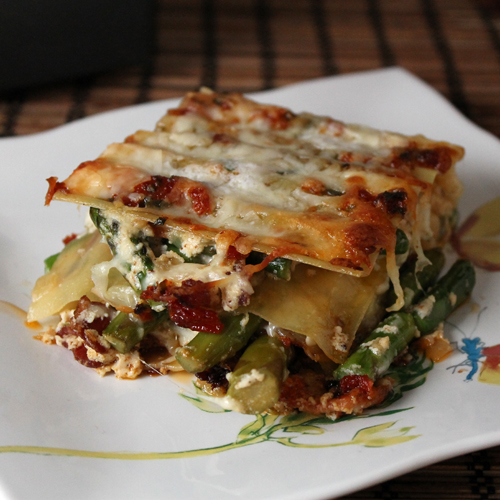 Wilde in the Kitchen Asparagus Lasagna