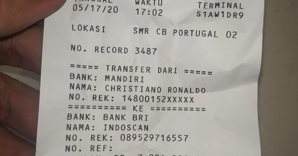 √ Edit Bukti Transfer Bri