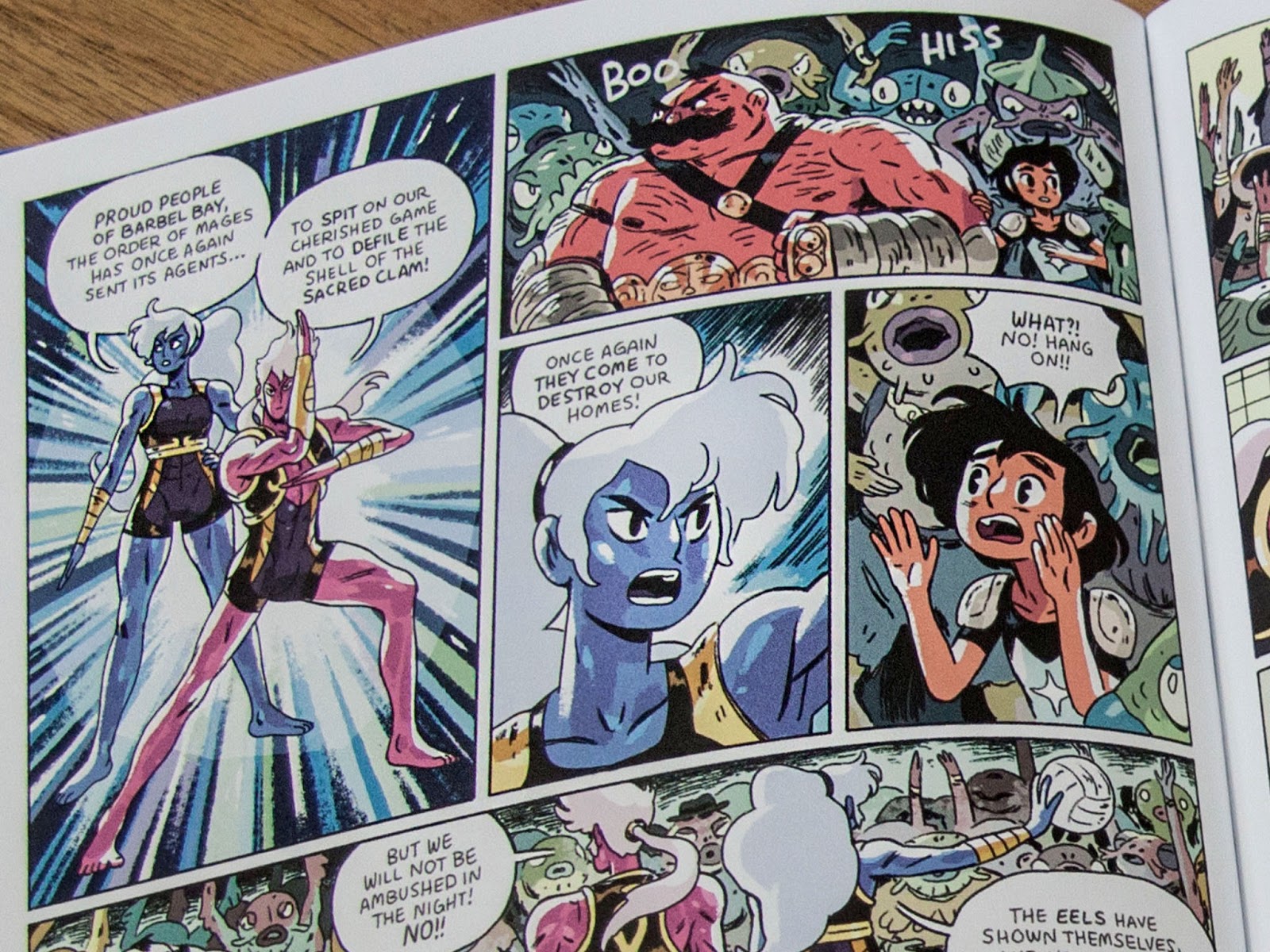 Graphic Novel Resources Fantasy Sports No. 2 The Bandit of Barbel Bay