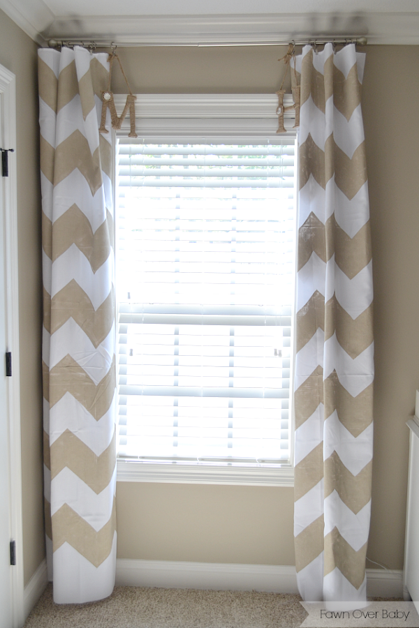 Cortinas de chevron paso a paso, anímate a cambiar tus viejas cortinas