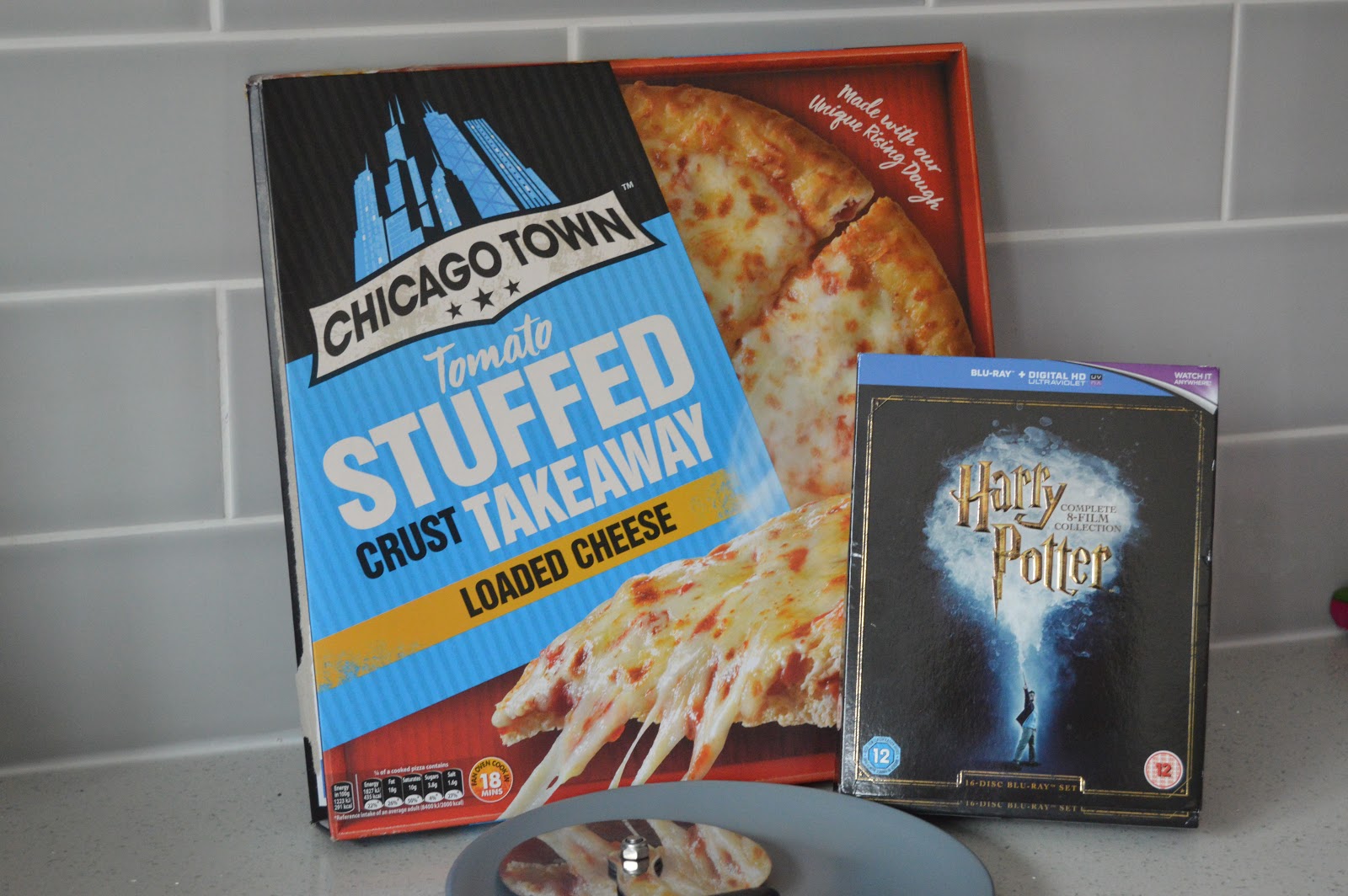pizza box and harry potter movie
