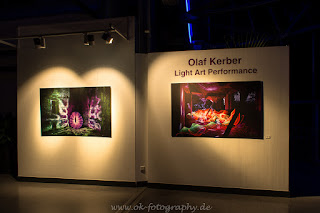 Fotoausstellung Lightpainting Light Art Performance Photography Lichtkunst Maxipark