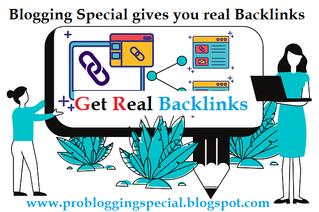 From Where Do I Give You Backlinks? blogging special