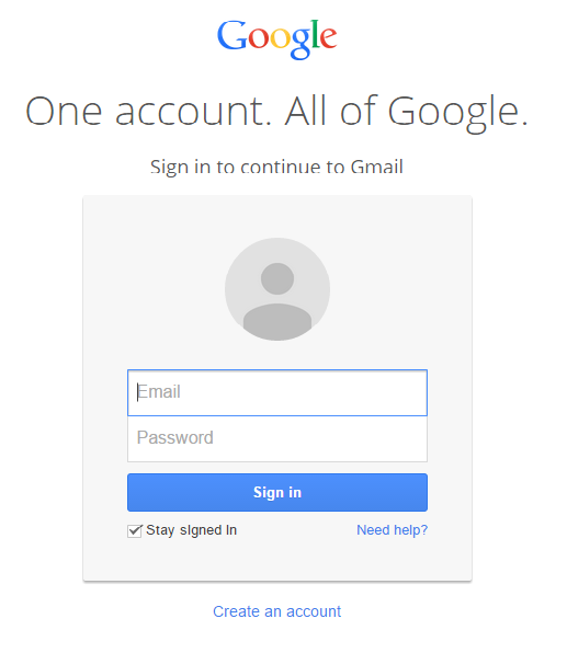 Login Gmail