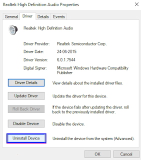 Mengatasi No Speakers or Headphones Are Plugged in Windows 10