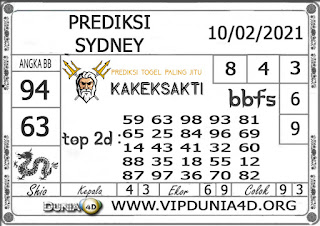 Prediksi Togel SYDNEY DUNIA4D 10 FEBRUARI 2021 Prediksi Togel SYDNEY DUNIA4D 10 FEBRUARI 2021