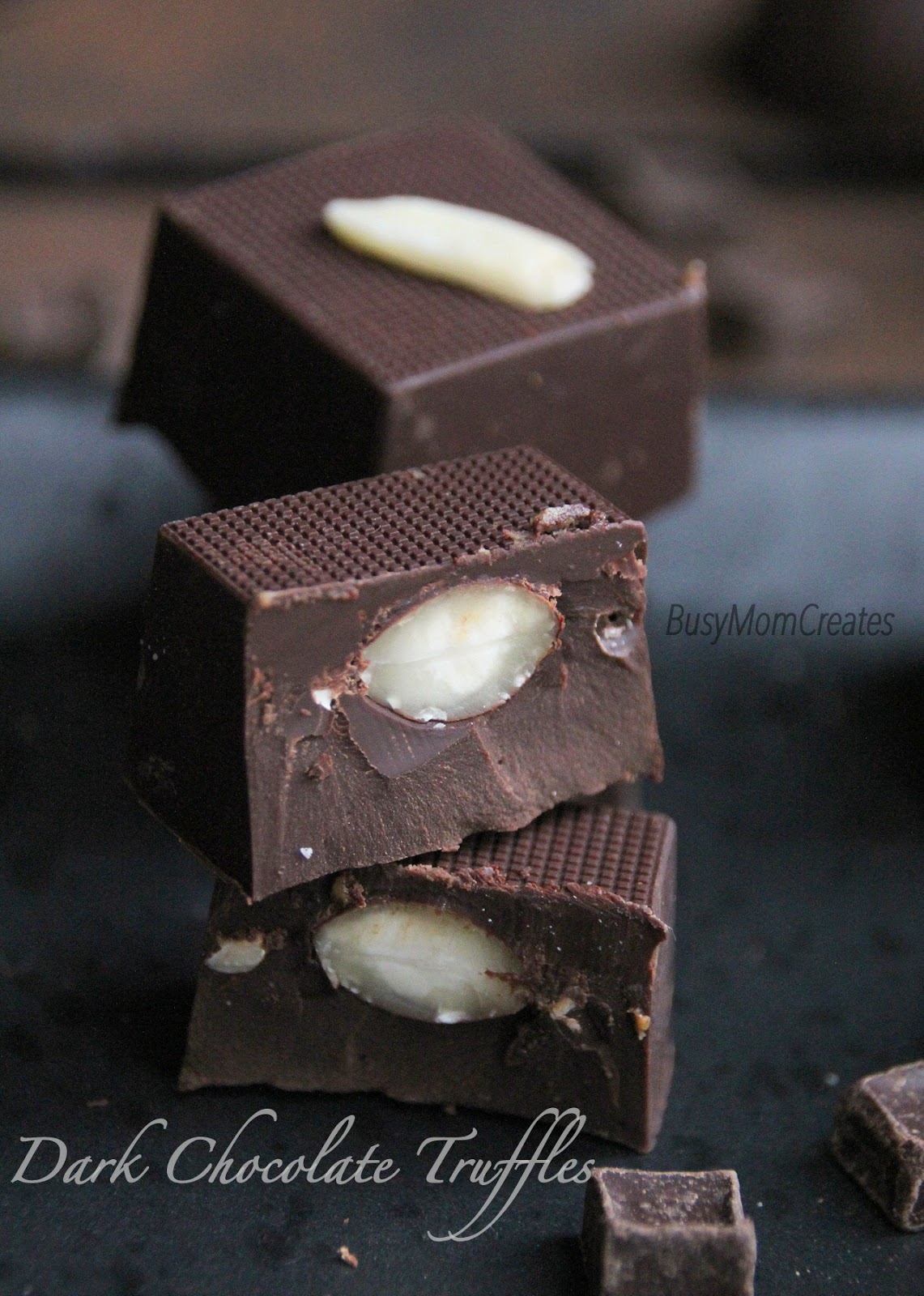 Dark Chocolate Truffles (Vegan/ Ketogenic)