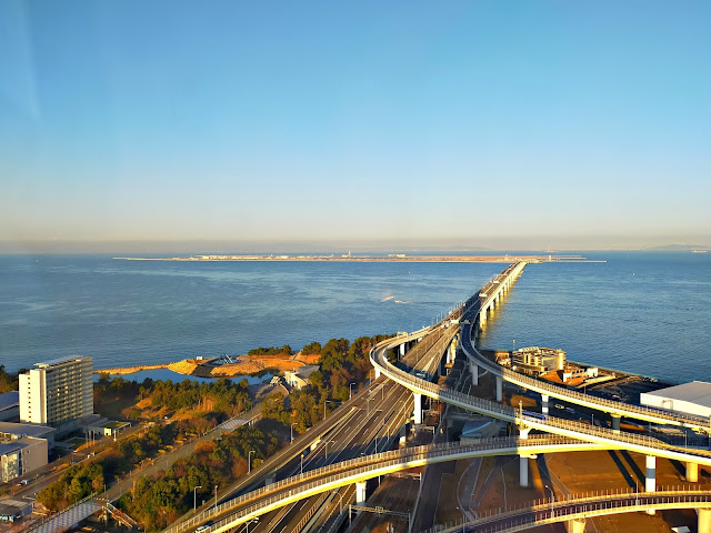 Kansai International Airport as seen from Oriental Suites Airport Osaka Rinku