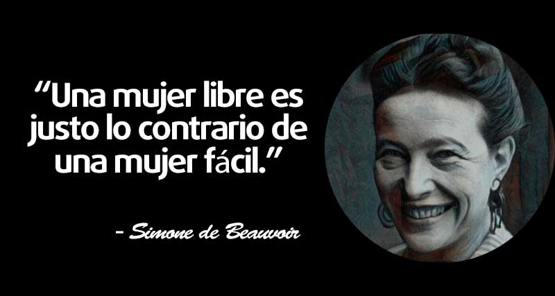 Download Simone De Beauvoir Frases No Se Nace Mujer Pictures