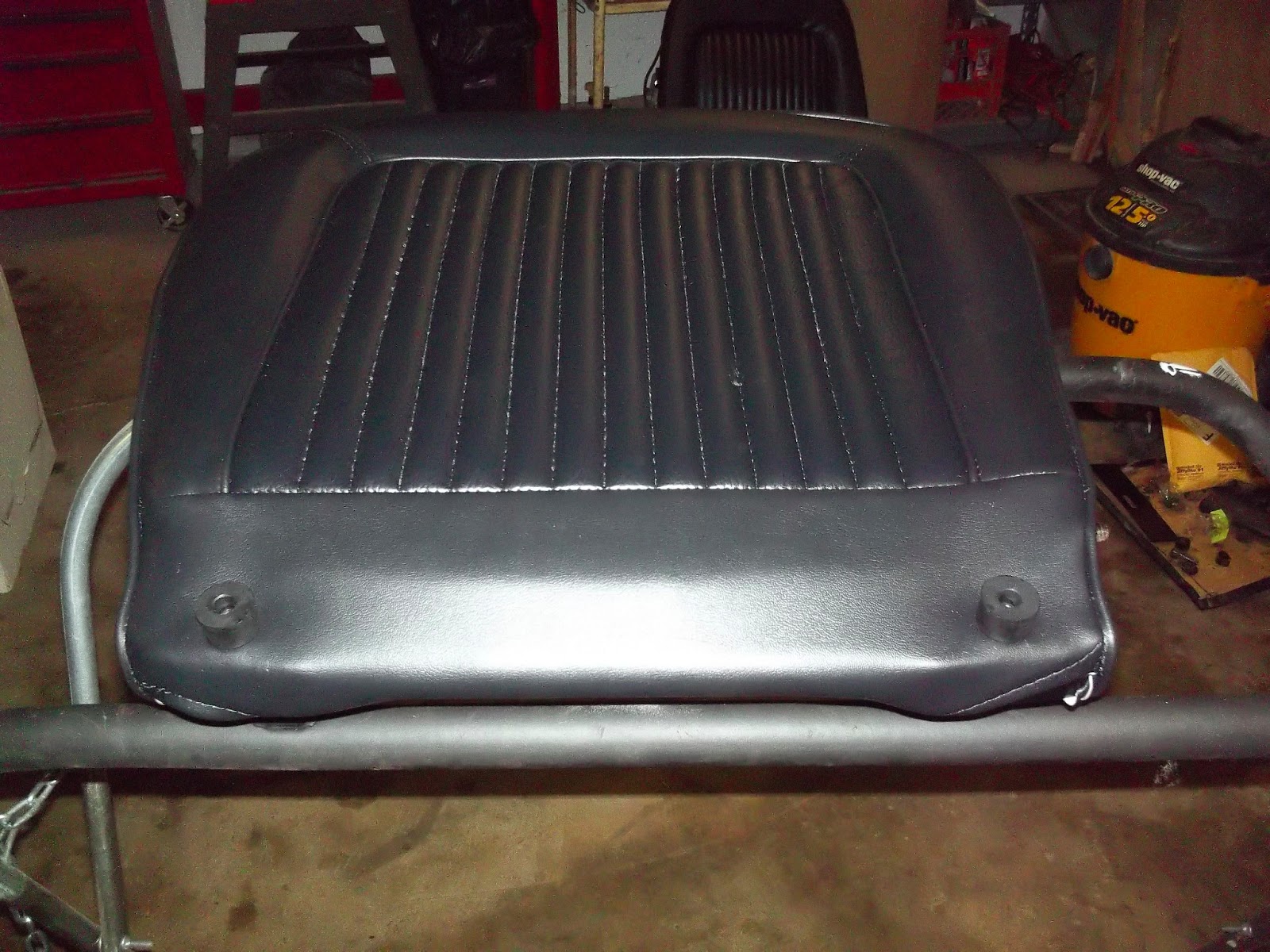 1969 Mustang Restoration: Seat Reupholstery
