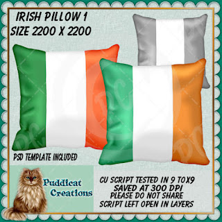 New at Puddicat Creations Store "Shamrock Banner 1" Script n Templates
