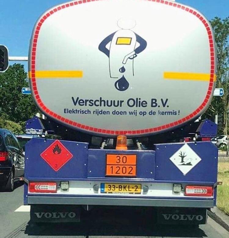 Slechte Slogans Elektrisch rijden doen wij op de kermis