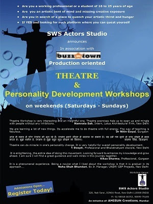 Theatre & Personality Development Workshop