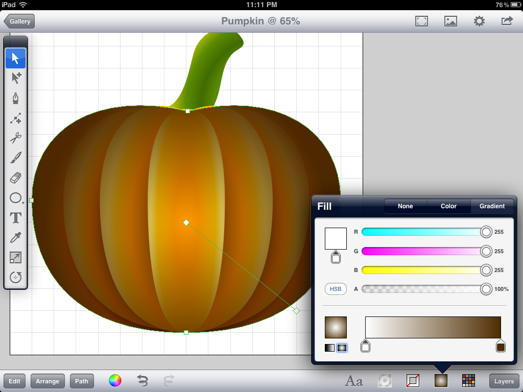 DigitalDrawer: Draw a Pumpkin