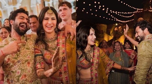 Katrina Kaif And Vicky Kaushal Shared Their Mehendi Pictures, The Couple Danced Their Heart Out.