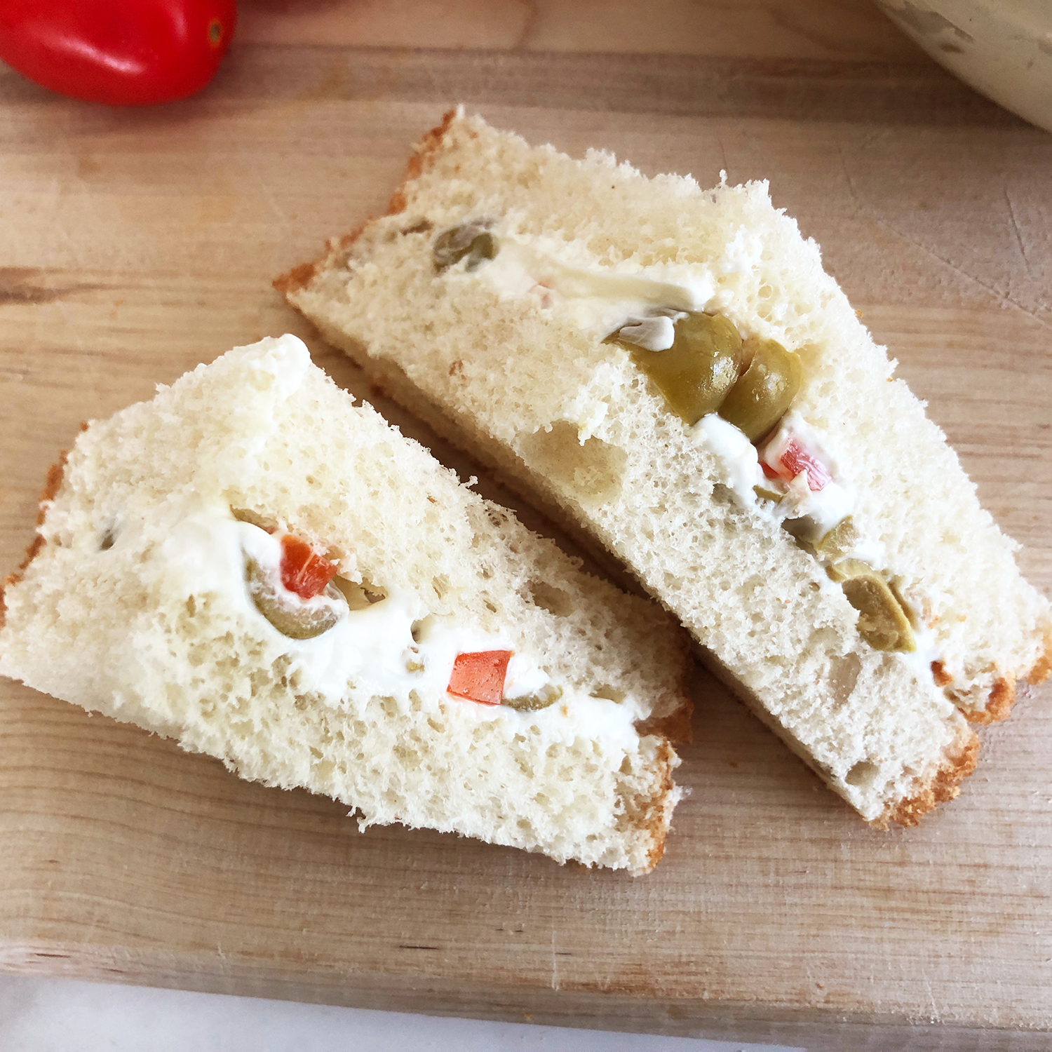 Southern Mom Loves Savory Cream Cheese & Olive Spread