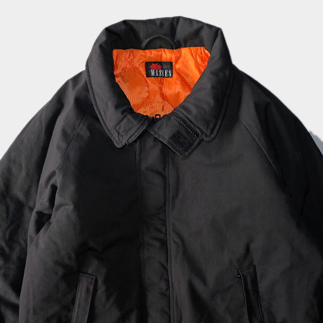 MASSES/マシス】USN ユーティリティジャケットにフライトジャケットの