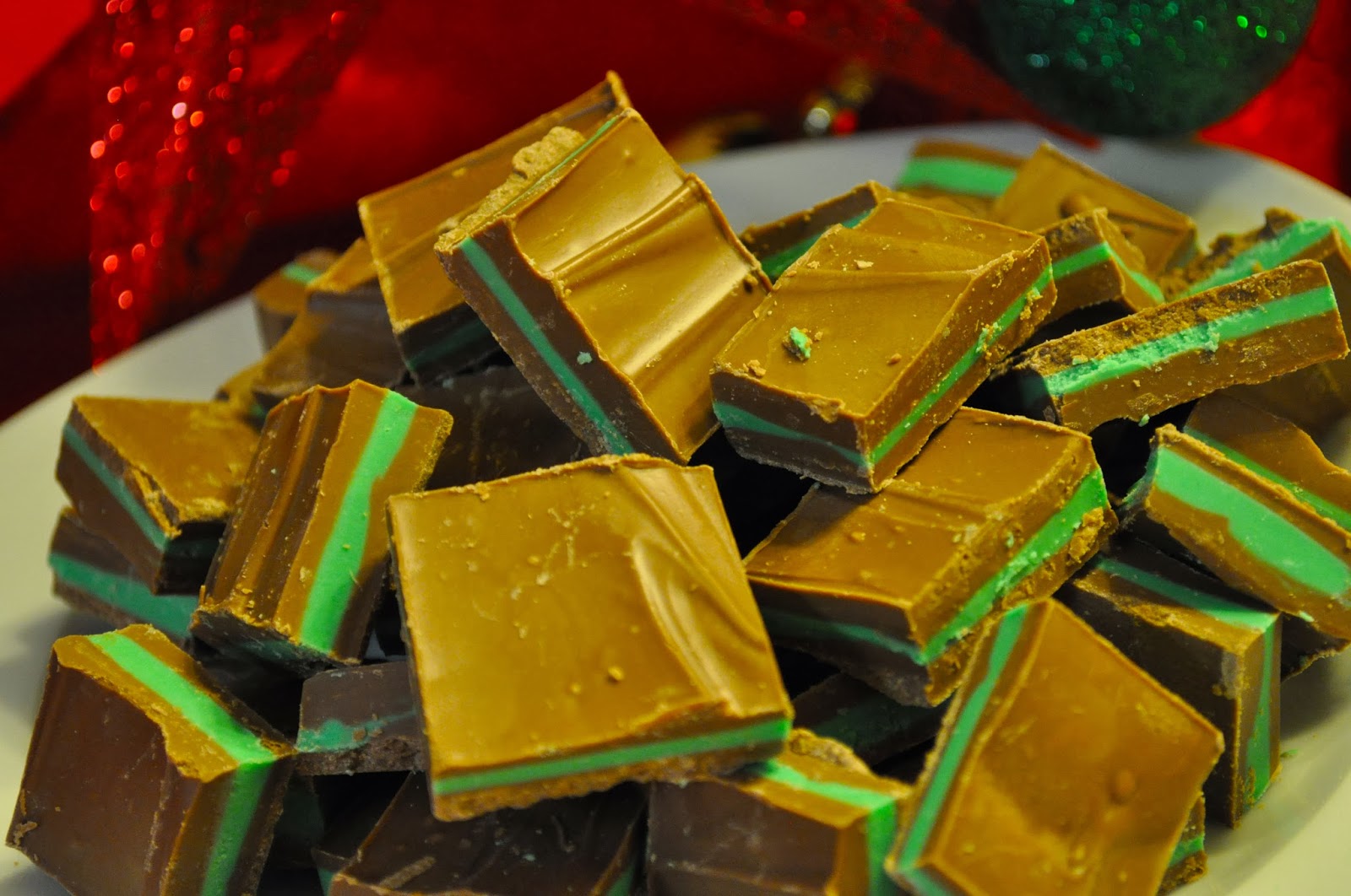 Family is Friendship Chocolate Mint Sandwiches