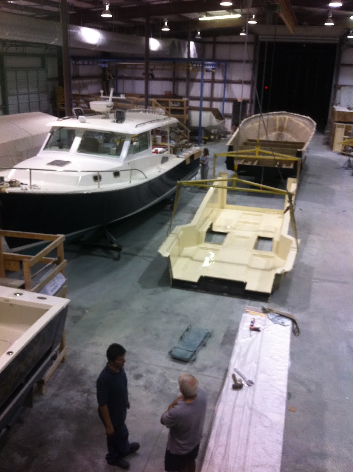 Eastport Yacht Company Busy Boatyard