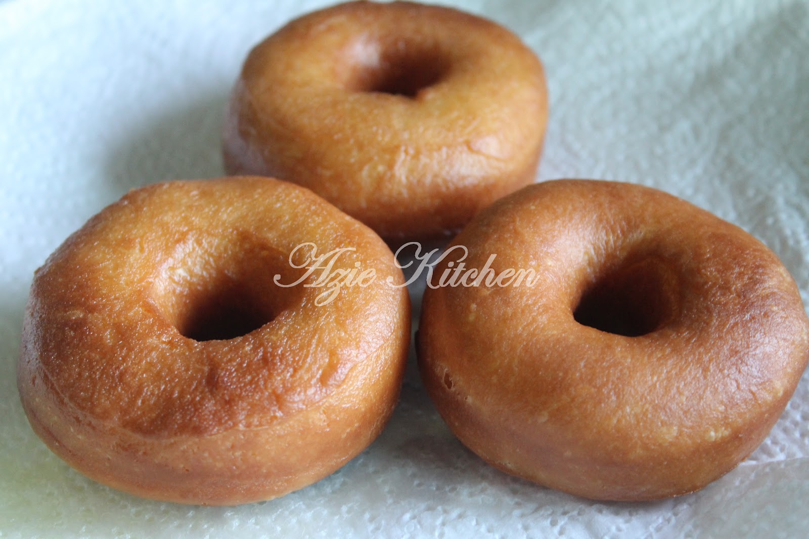 Resepi II: Donut Yang Gebu Gebana - Azie Kitchen