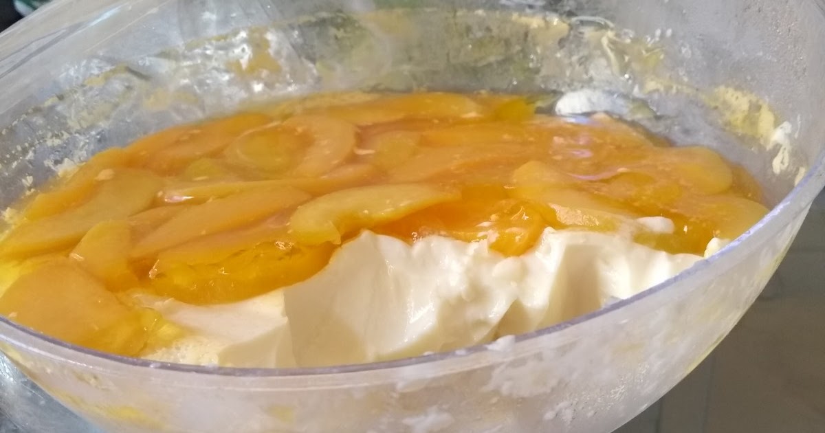Receita de Mousse de Pêssego - Cozinha de Vestibulando